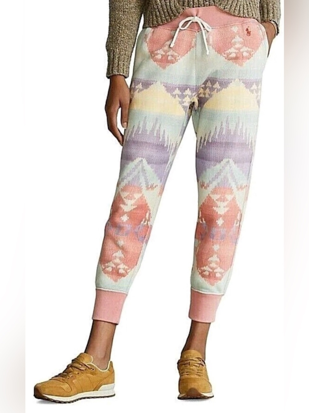 Polo Ralph Lauren Jogger
Sweatpants Womens Size Small
Rose Southwestern NWT